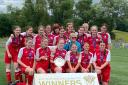 SILVERWARE: The U14s Stirling Albion Junior Academy Girls team won the SWF Central League Plate 2023