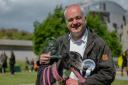 PAWBLIC VOTE: Mark Ruskell MSP won the award for the second year in a row with his former racing dog Joy.