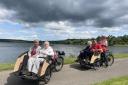 OPEN WEEK: Beechwood Park residents enjoyed a trishaw ride to Gartmorn Dam