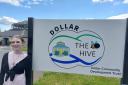 INTERN: Nadine Allardice has taken on a paid internship at The Hive as part of the Career Ready scheme - Picture by Dollar Community Development Trust