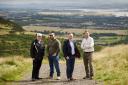 VISIT: Stirling councillors visited the Dumyat site to hear about The Future Forest Company's work.