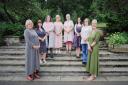 LOCAL STORYTELLERS: (from left to right) Joanne Dowd, Sue Bytheway, Heather Kirby, Mary Snaddon, Eleanor Bell, Tania Dron, Rosie Brow and Gail Watson.