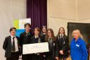 GRANT: Pupils from Alva Academy successfully campaigned for funding for The Gate.