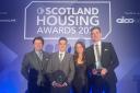 AWARDS: Representative from Kingdom Housing attended the gala in Glasgow