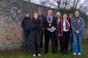 PROJECT: The art was produced by pupils from Alloa Academy.