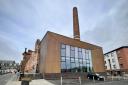 The Speirs Centre will see its chimney lit up in purple