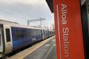 No trains will run from Alloa this Wednesday