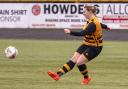 Molly Williams in action for Alloa AWFC at the weekend. Picture by Scott Barron