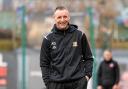 HUGE: Manager Andy Graham was delighted as Alloa made it five wins on the bounce.