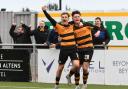 Pictures from Alloa's 3-2 win over Cove Rangers.