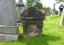 Mary Stevenson's grave