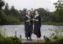 DOUBLE DEGREE TROUBLE: Daughter and mum Hannah and Vicki Lawlor are both set to graduate from the University of Stirling this week