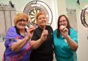 BULLSEYE: Jane Carpenter, Lindsay Turner and Margaret Ferguson are set to represent Scotland on the world disability darts stage when they travel to Cyprus this October - Picture y Jan van der Merwe