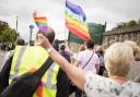 PRIDE: An event went ahead in 2016 in Alloa following a hate crime incident, later returing in 2019