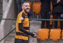 RETURN: Luke Donnelly after opening the scoring for Alloa. Pictures by Scott Barron Photography.