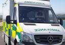 A man was taken by ambulance to hospital in Edinburgh following the crash.