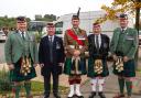 MARCH: The Royal Regiment of Scotland utilised their Freedom of Clackmannanshire in a parade through Alloa.