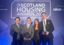 AWARDS: Representative from Kingdom Housing attended the gala in Glasgow