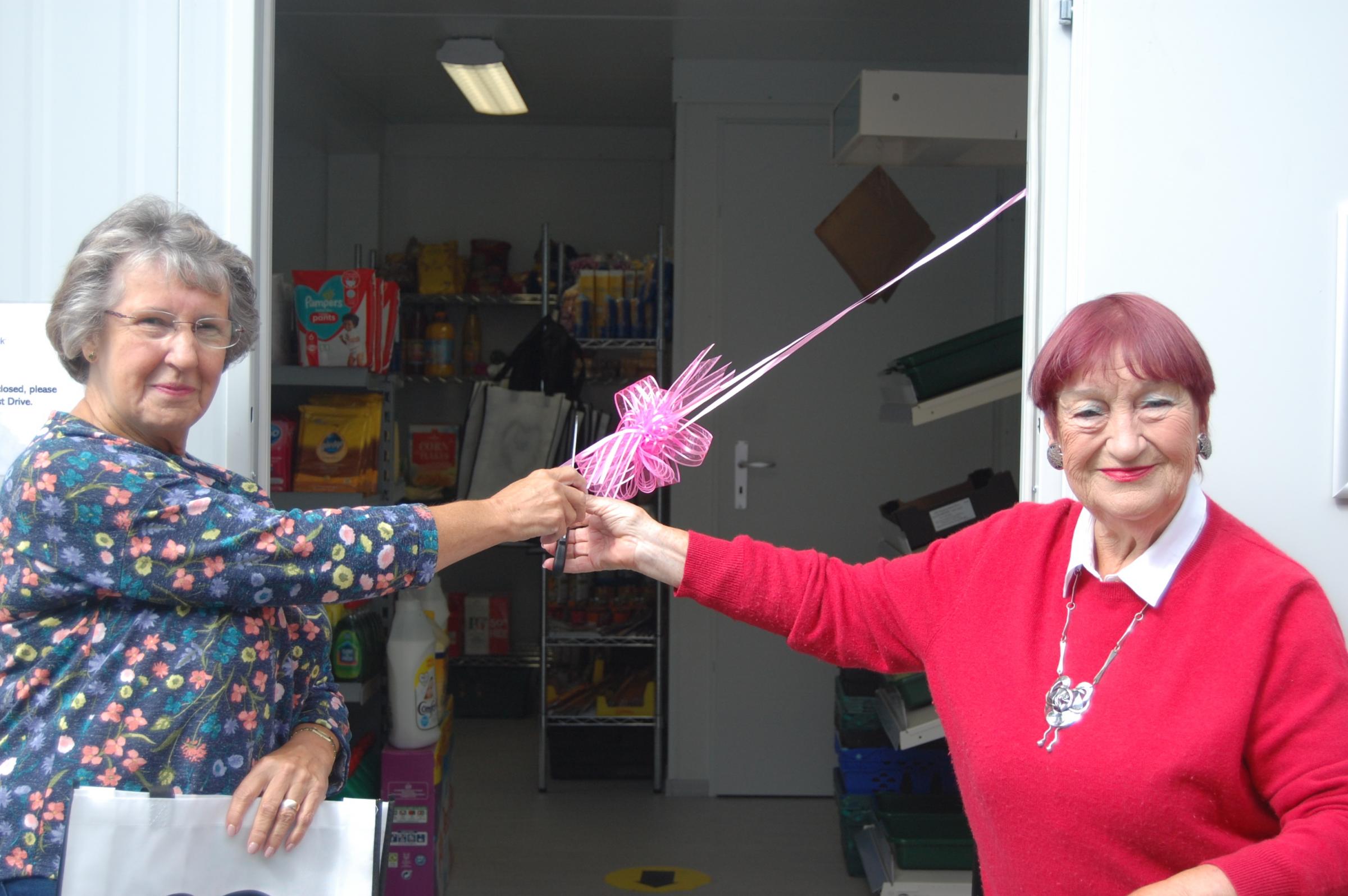 Hawkhill food larder re-launches as community shop