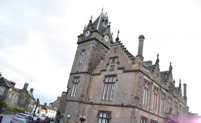 The case called at Alloa Sheriff Court