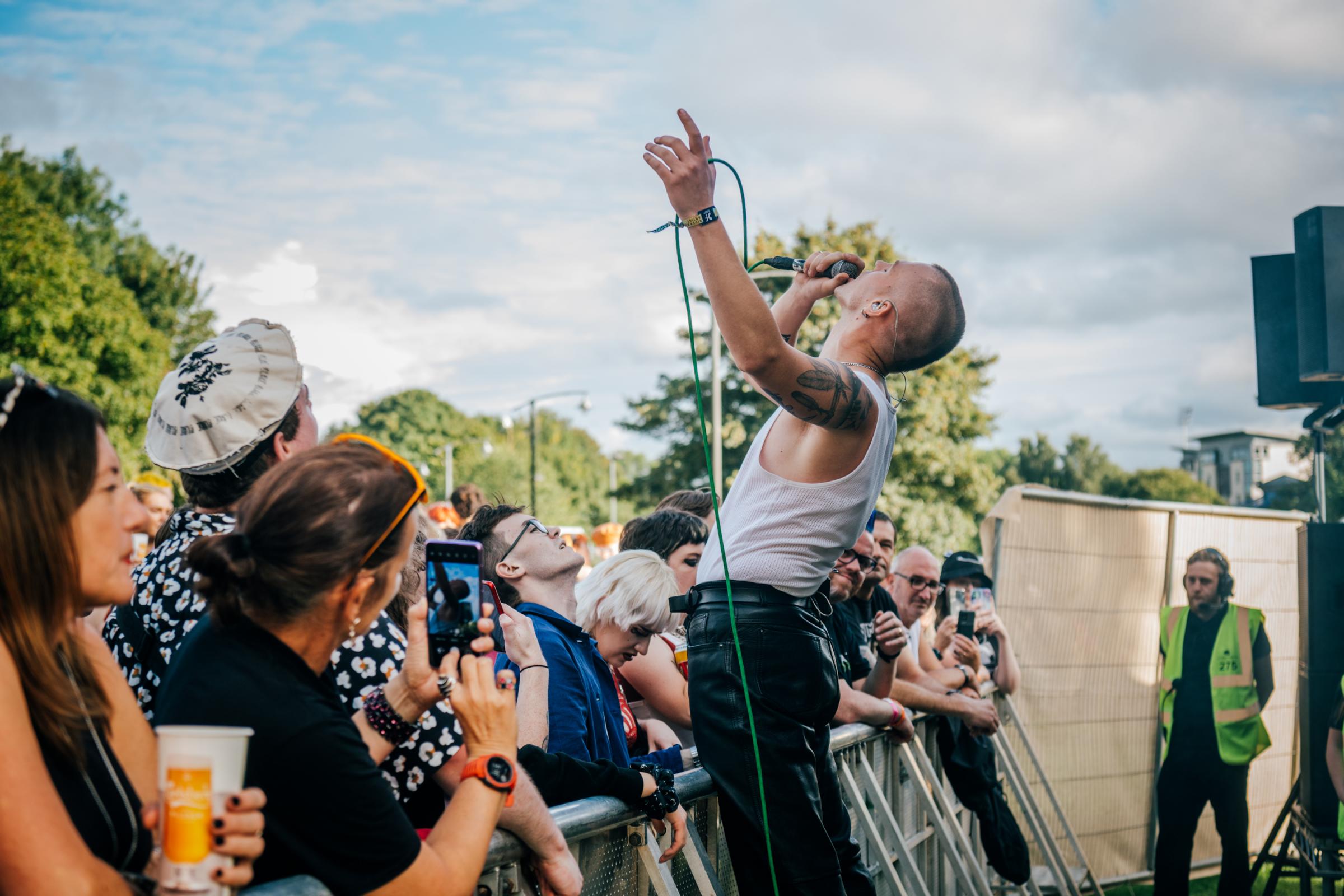 VLURE gave one of the performances of the weekend at TRNSMT. Picture by Gaelle Beri