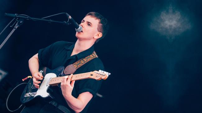 Declan Welsh & The Decadent West performing at TRNSMT. Picture by Michael Hunter