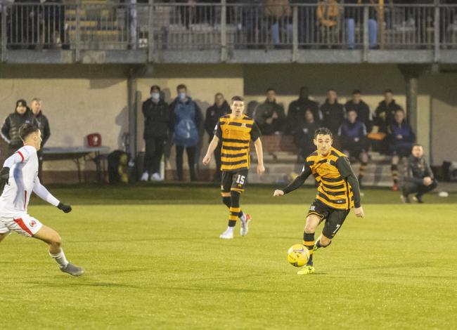 Cawley thinks Alloa were missing a killer instinct on Saturday. Photo by Scott Barron Photography