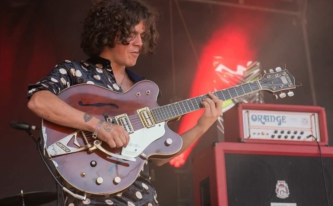 PERFORMER: Kyle Falconer on stage. Picture by Bazza Mills