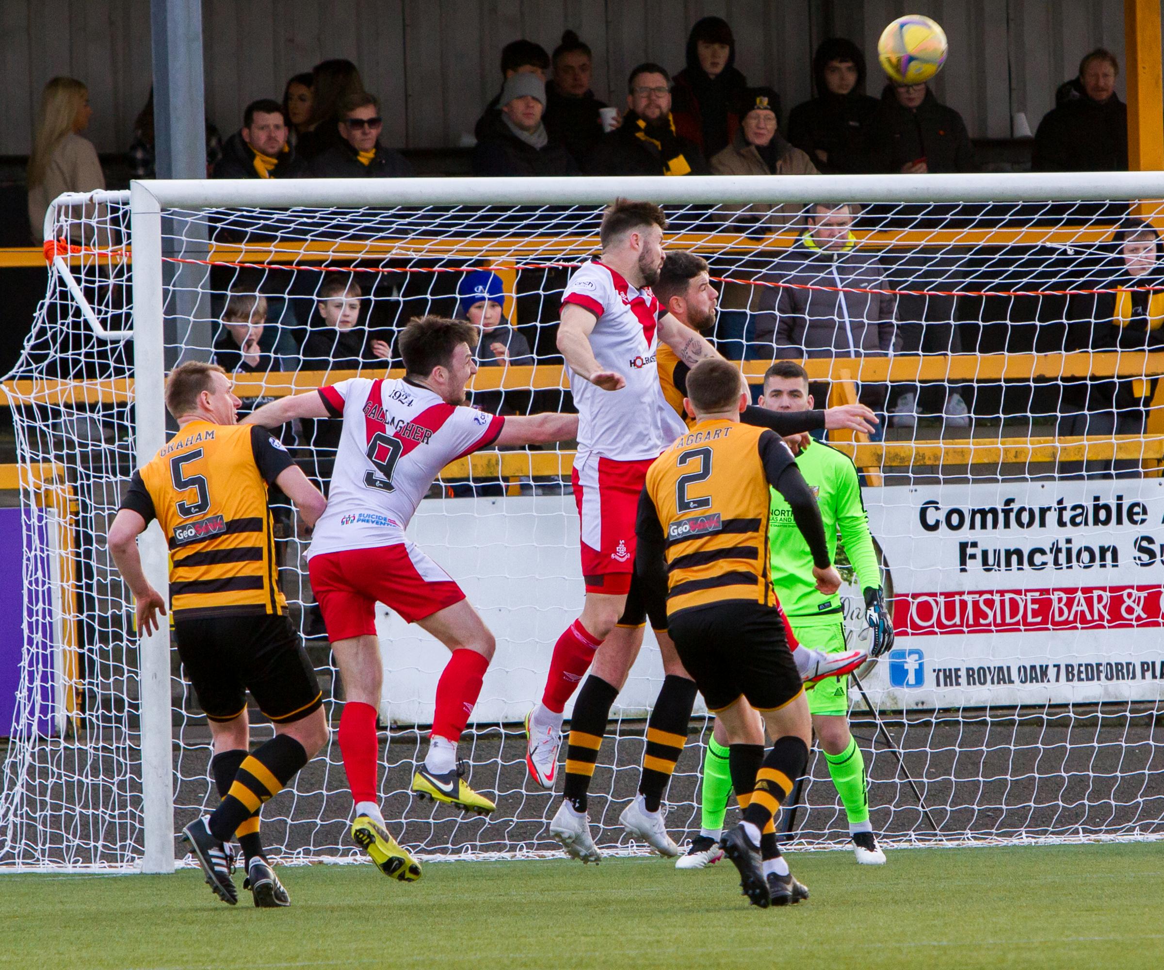 Alloa 0-2 Airdrie: Wasps lose first game under Brian Rice