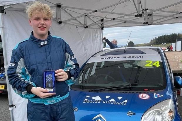 17-year-old Ayden will compete in six races this season