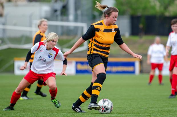 Summer Garrity says Alloa are moving in the right direction. Photo by Ben Montgomery