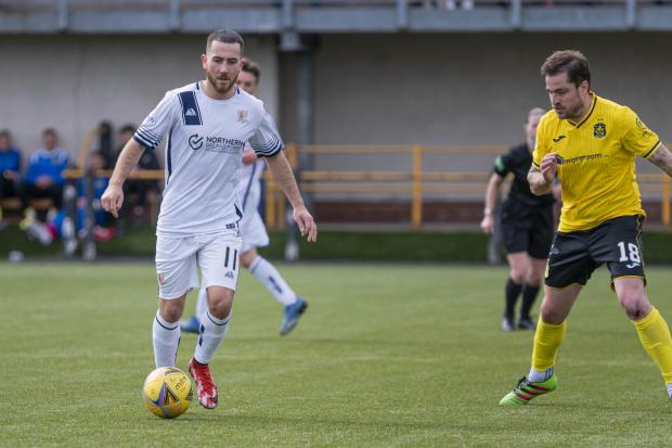 Steven Boyd's Alloa career is over after he rejected the club's contract offer. Photo by Scott Barron Photography