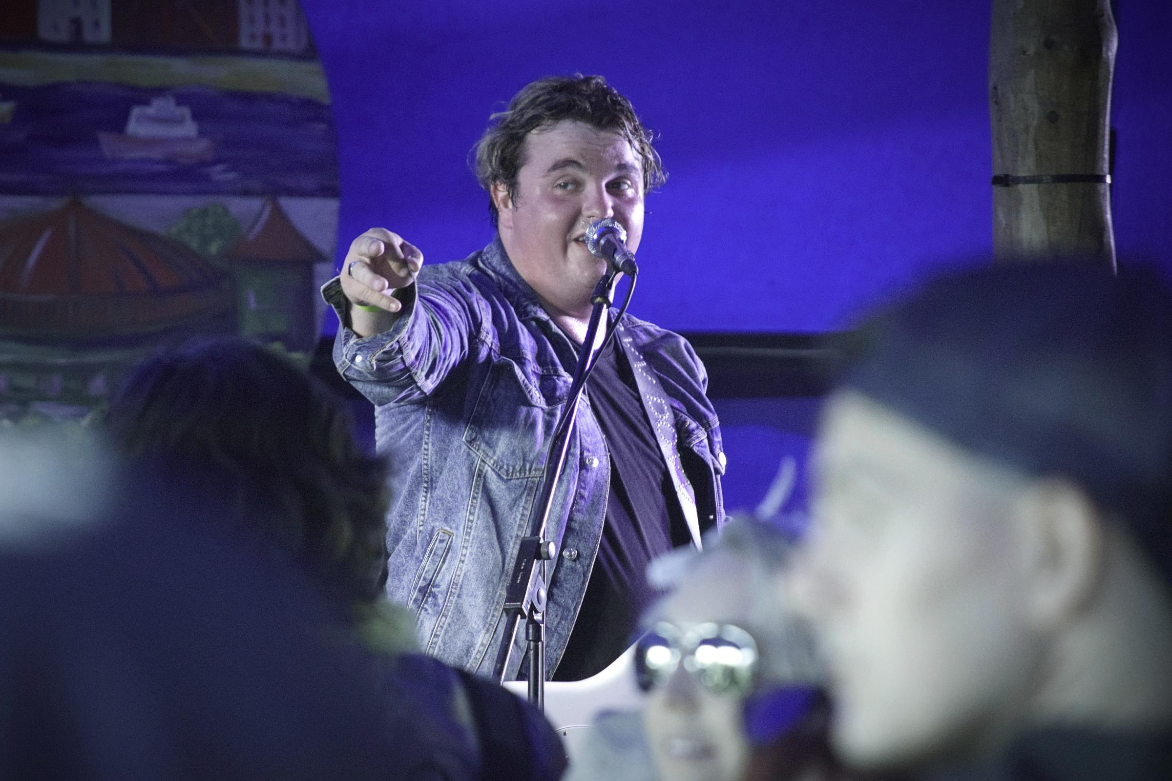 Dovv performing at Bute Fest. Picture by Iain Smith/The Weekender