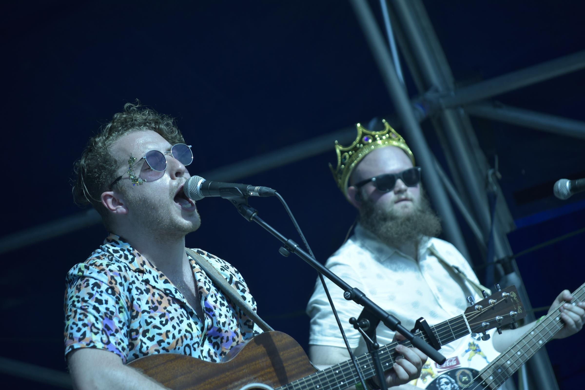 False Friends were on form at Party at the Palace. Picture by Iain Smith/The Weekender