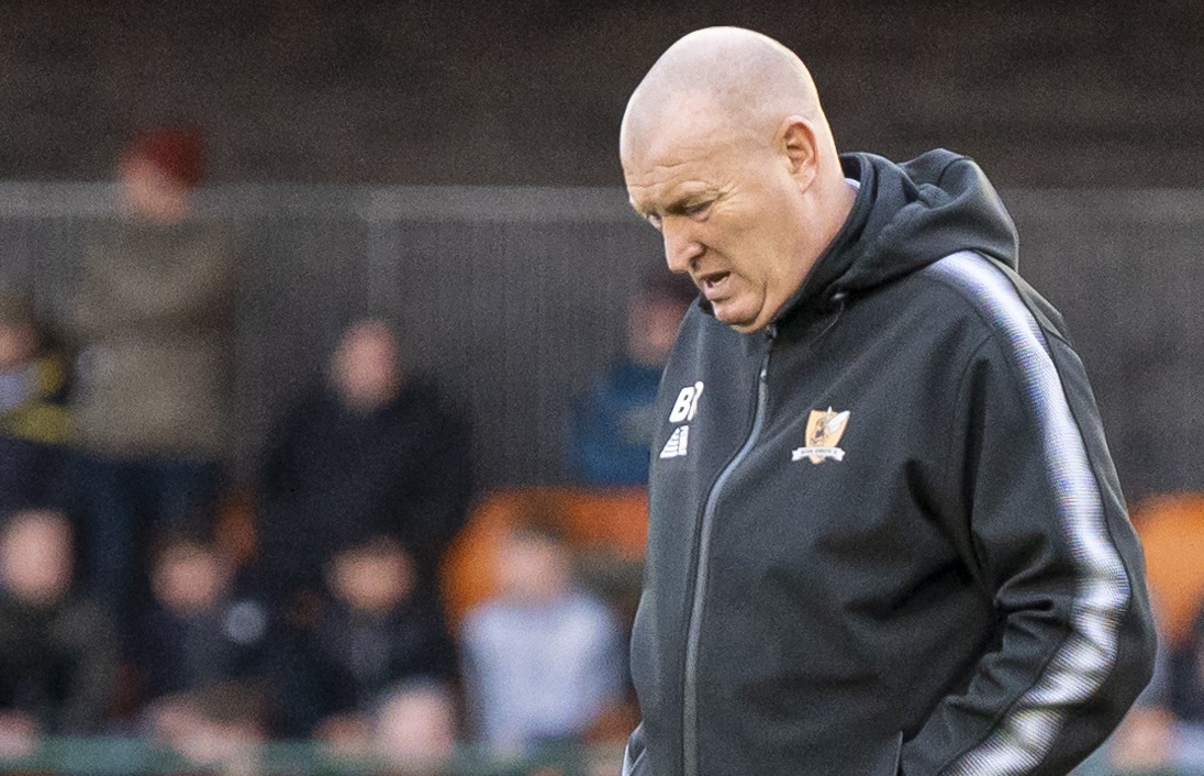 Alloa manager fumes over throwaway defeat in the captial
