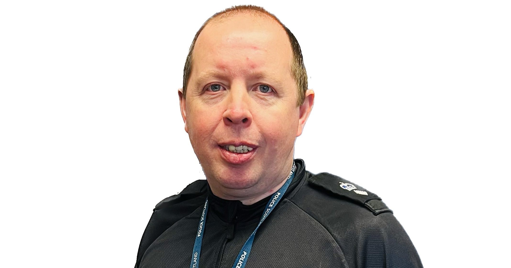TOP COP: CS Barry Blair has taken over as the divisional commander in the Forth Valley. Image provided by Police Scotland