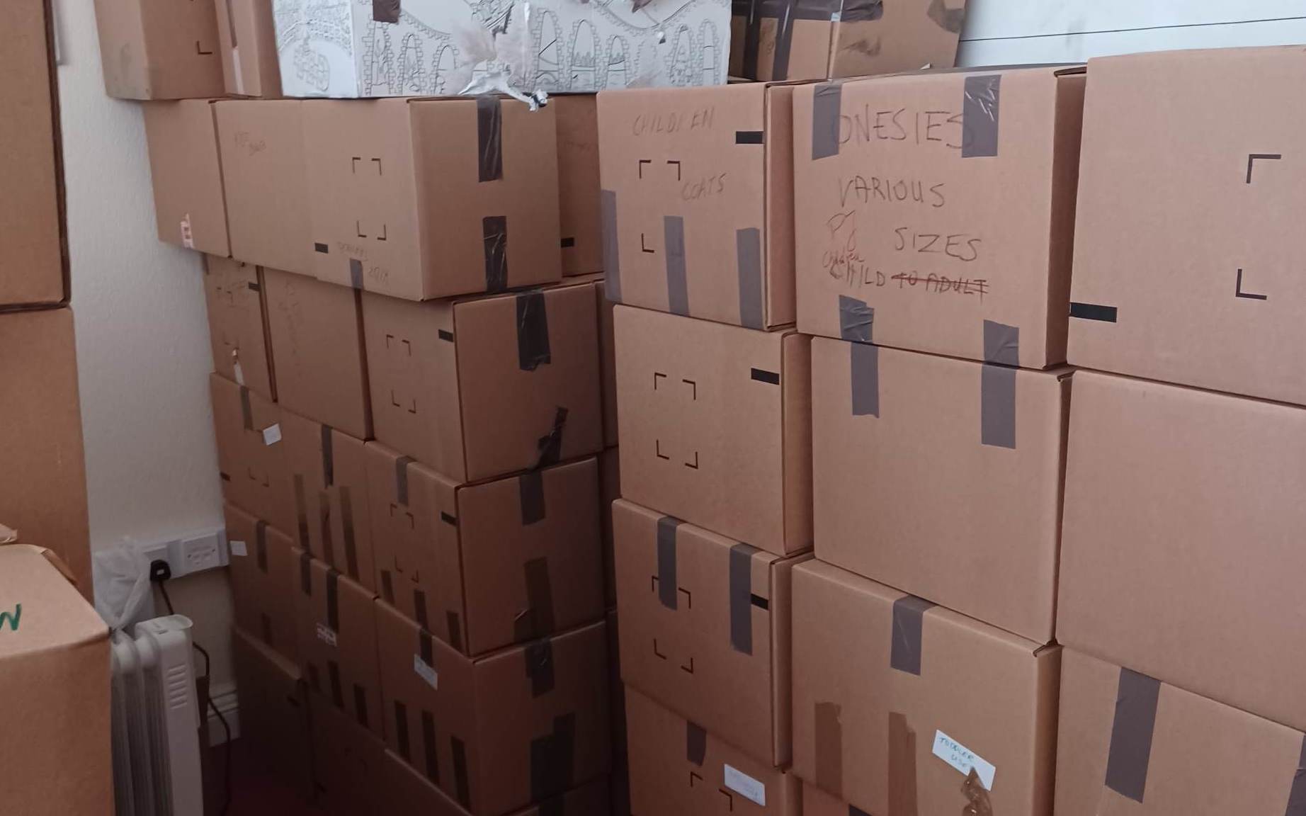 LOADED: Clacks Ukraine Support has sent hundreds of boxes to help people in war-torn Kharkiv