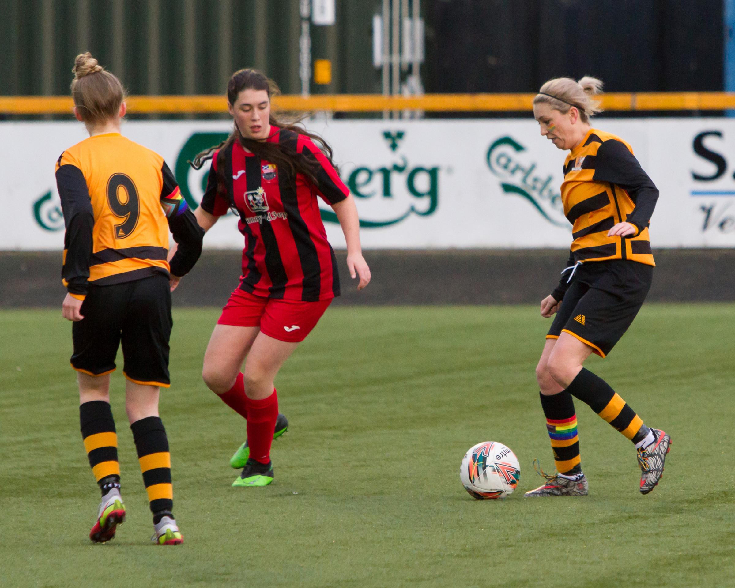 NO REGRETS: Allan Salvona leaves Alloa Athletic Womens team after a successful year in charge. Pictures by John Howie.