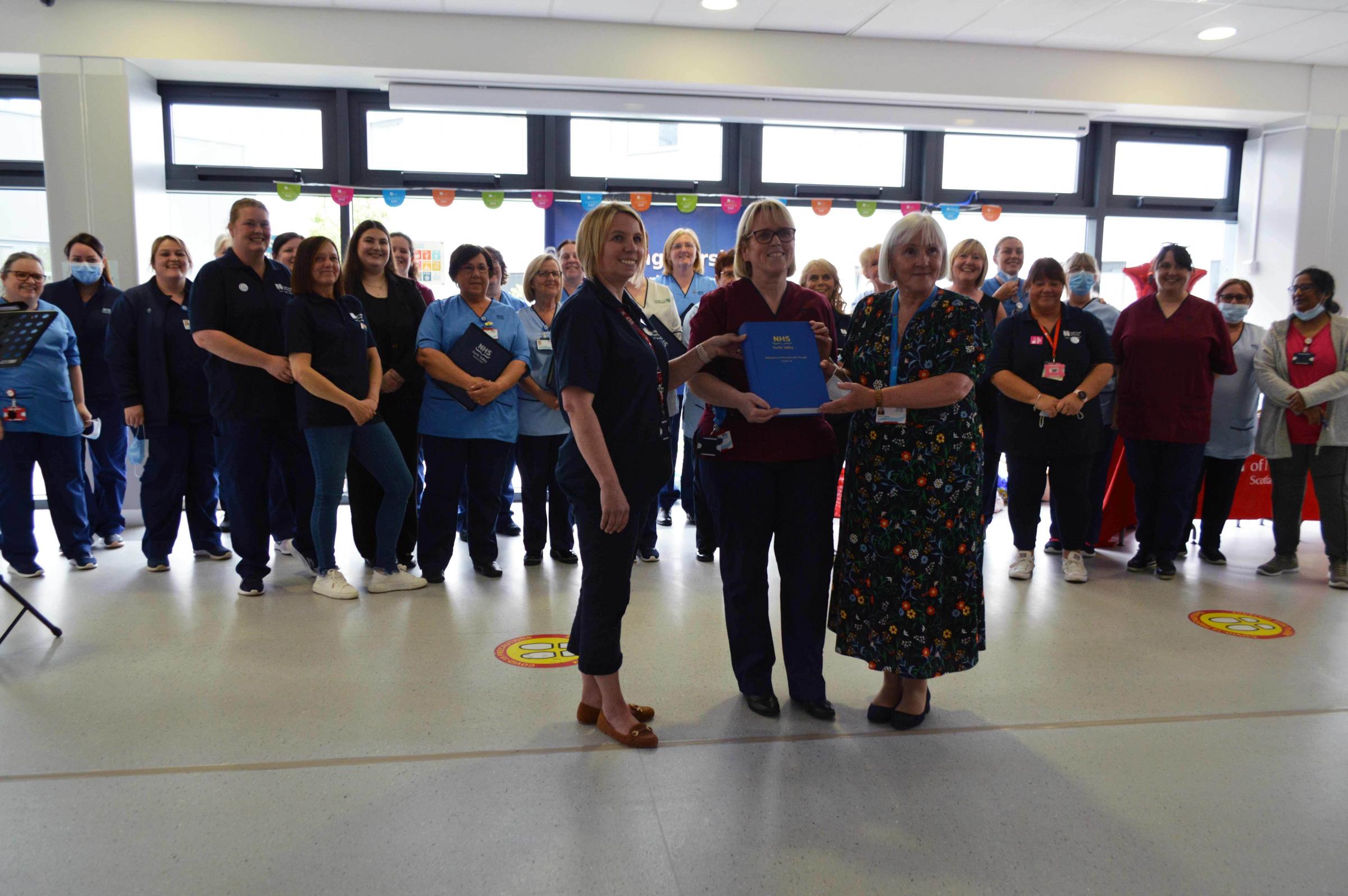 CELEBRATION: International Nurses Day was marked across NHS Forth Valley last Friday