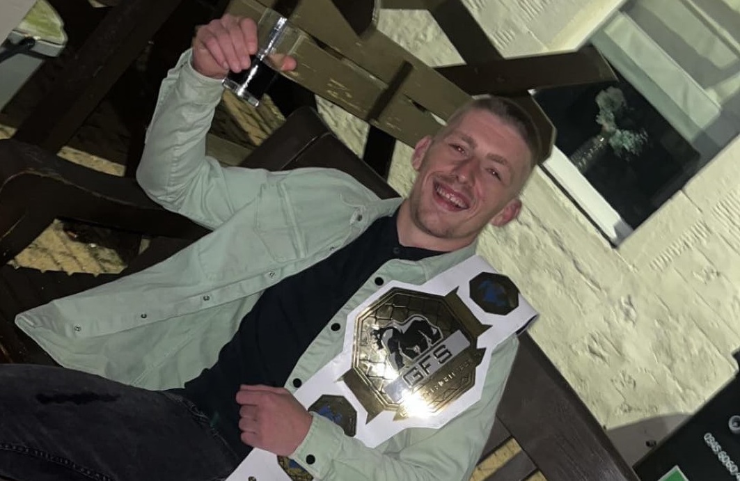 CHAMPION: Shaun Conway has trained for four years to earn his Scottish title.
