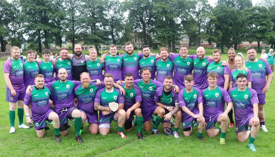 CHAMPIONS: Forth Valley Vikings have retained the league leaders shield for a second year running. Pictures provided by Forth Valley Vikings.