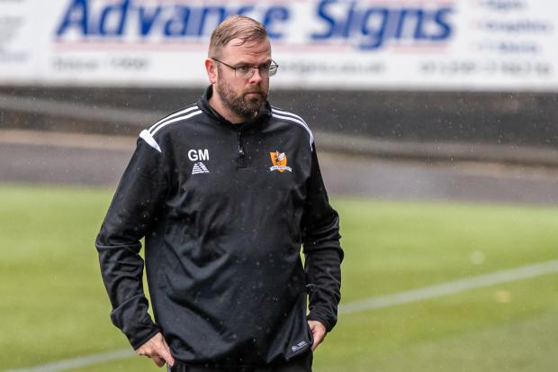 DISAPPOINTED: McSwiggan felt Alloa deserved more from the match.
