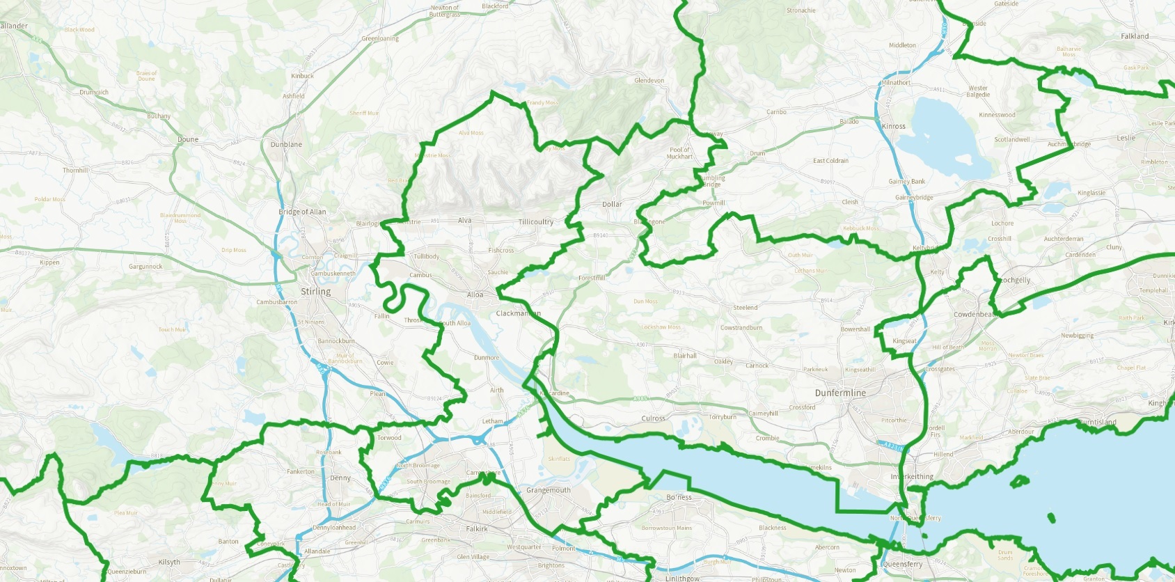 SPLIT: The Boundary Commission changes will cut Clackmannanshire in half.