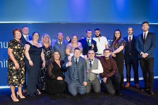ACCOLADE: Tullibody's Chestnut Lane picked up the Excellence in Disabilities Services award.