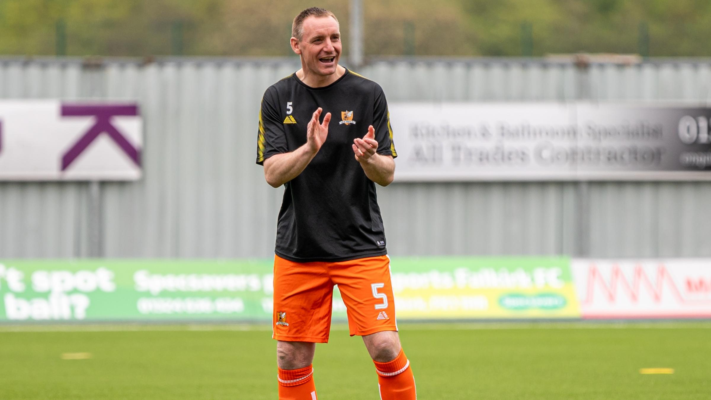 Andy Graham to remain as Alloa Athletic player next season