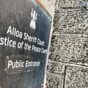 IN THE DOCK: The case called at Alloa Sheriff Court last week