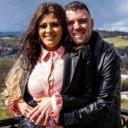 SURPRISE PROPOSAL: Falkirk couple Garry McAllister and Laura Neil got engaged at the National Wallace Monument, exactly a year after they got together – Images by Austin Mitchell/We Are One Wedding Films