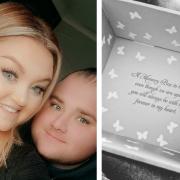 Tanya and Andrew lost their baby due to a miscarriage and are now fundraising for a memorial tree