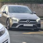 One picture, posted online by the @ParkingWatch1 Twitter account, shows a car at Sunnyside primary school parked illegally