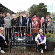 The bench was presented to Wee County Veterans at the weekend